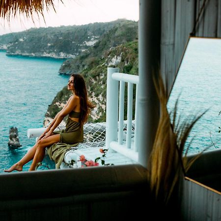 Tropical Glamping Nusa Penida Diamond Beach - Cliff Side Edge Polilit Exterior foto