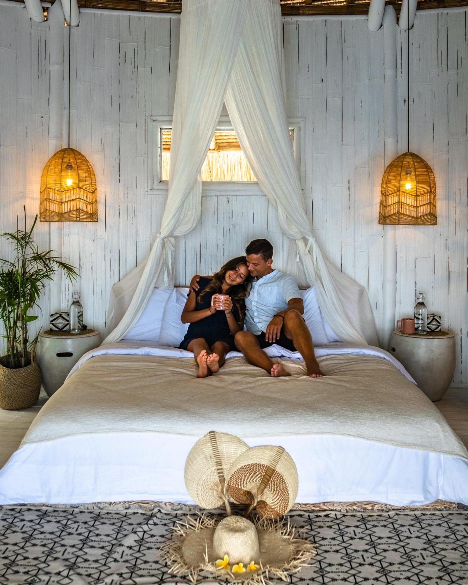 Tropical Glamping Nusa Penida Diamond Beach - Cliff Side Edge Polilit Exterior foto