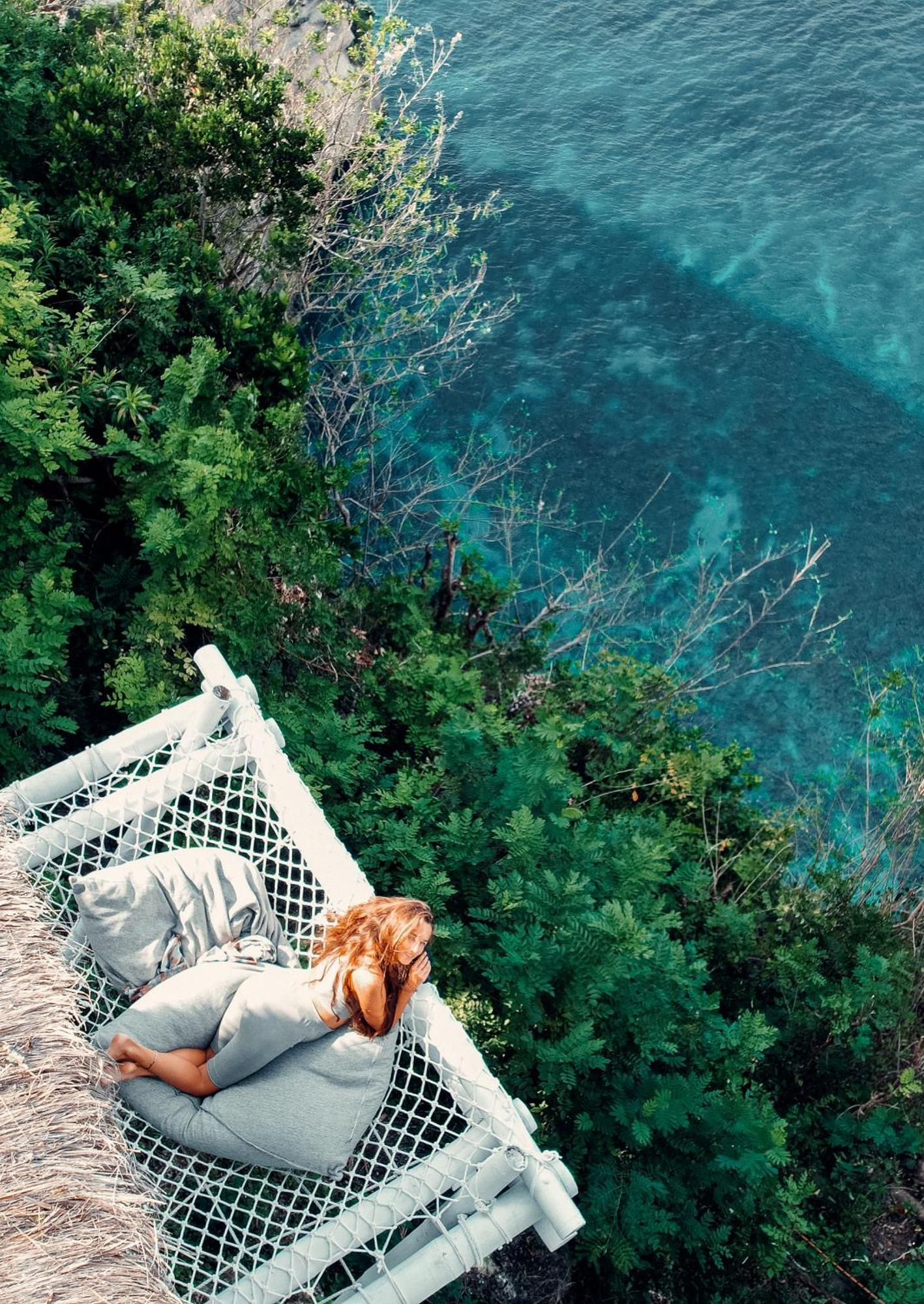 Tropical Glamping Nusa Penida Diamond Beach - Cliff Side Edge Polilit Exterior foto